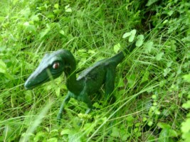 un compsognathus de jurassic park 2